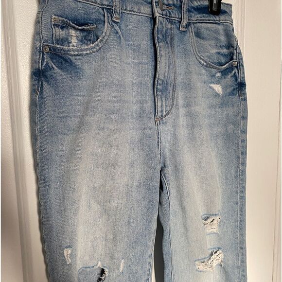 DL1961 Jerry High-Rise Vintage Straight Leg Jeans Cropped Denim Women’s Size 25 - Picture 5 of 12
